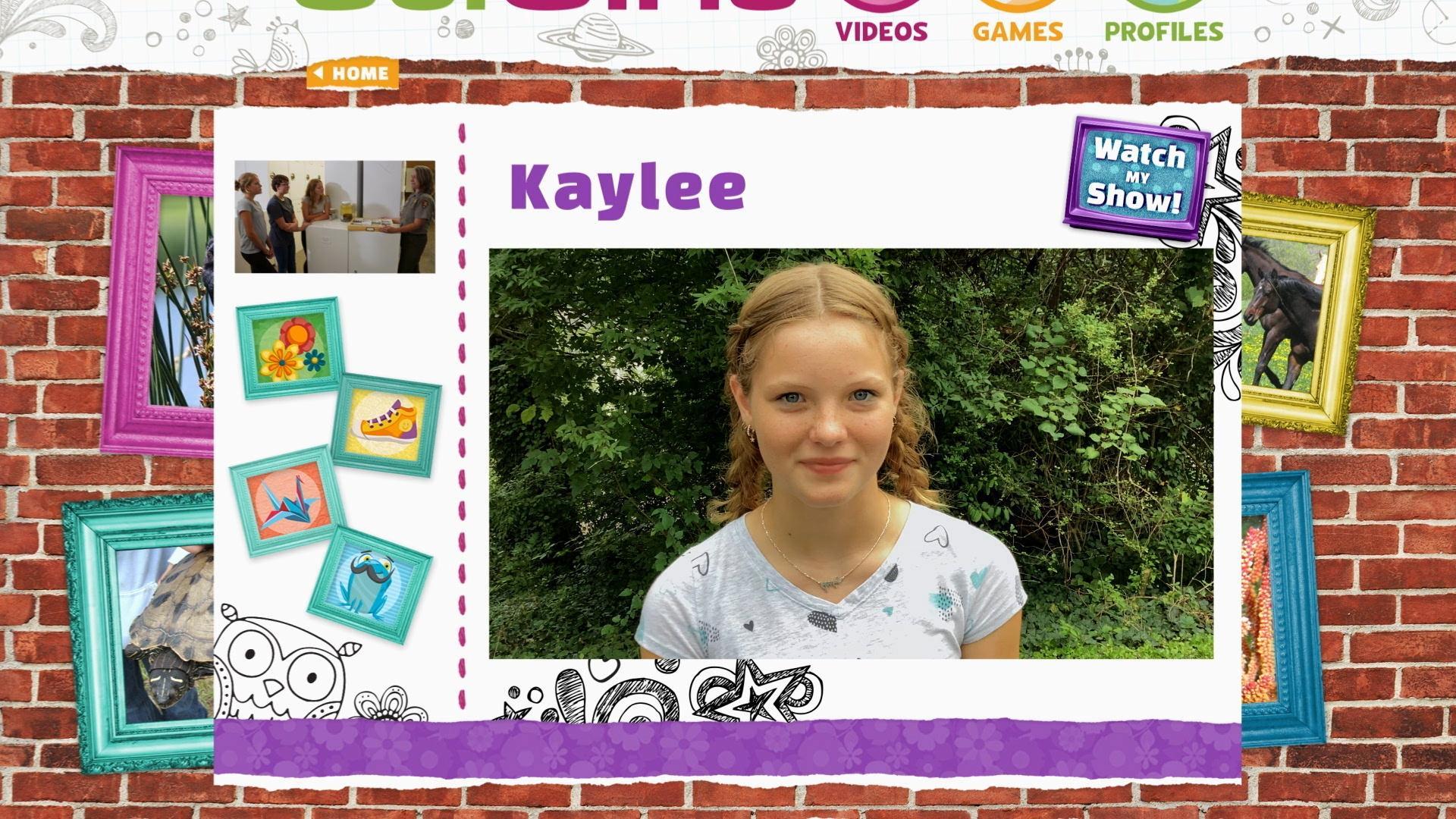 Meet SciGirl Kaylee!