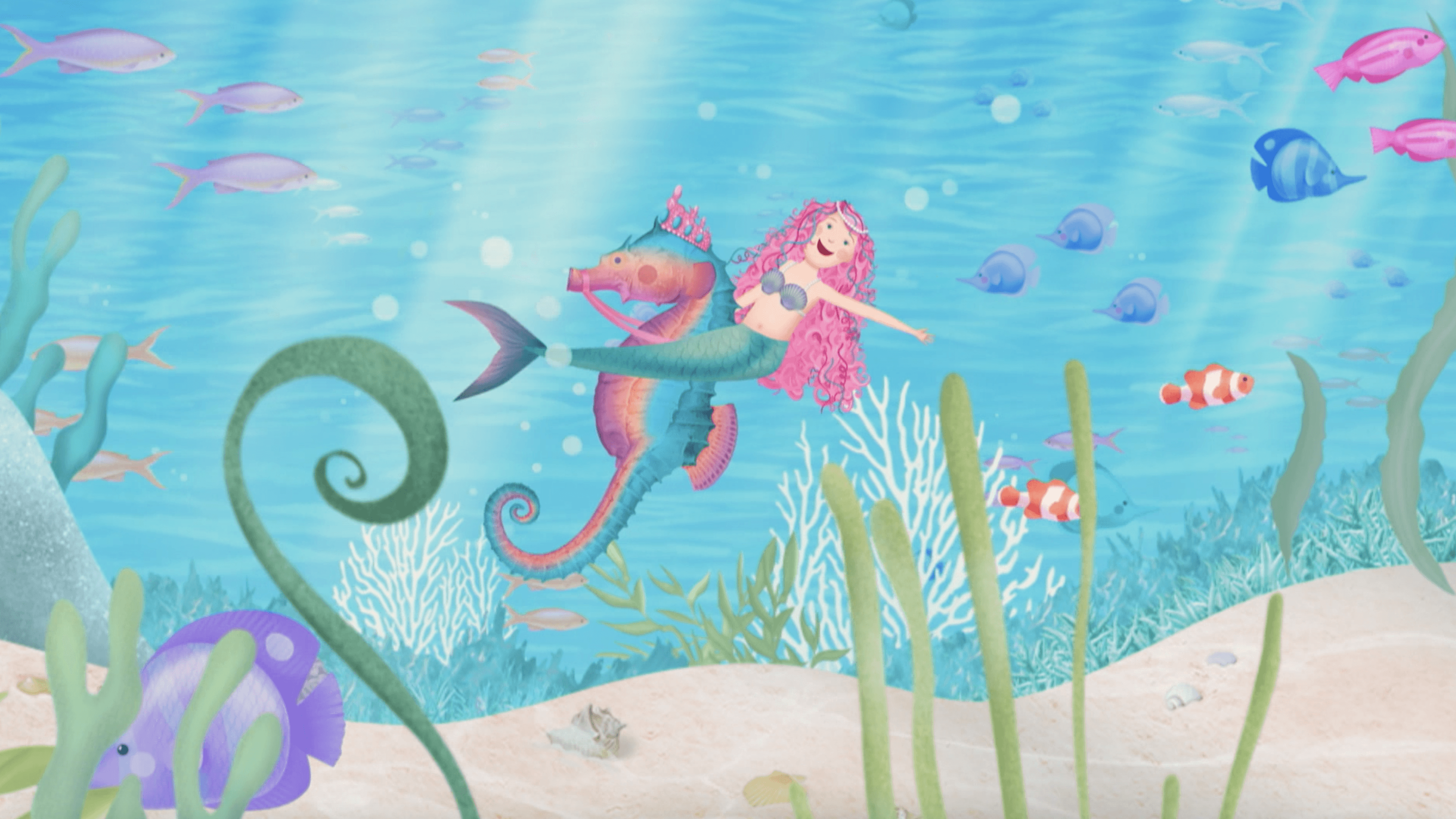 Pinkalicious and Peter meet Aqua, a merminnie! / Pinkalicious and Peter help bring spring.
