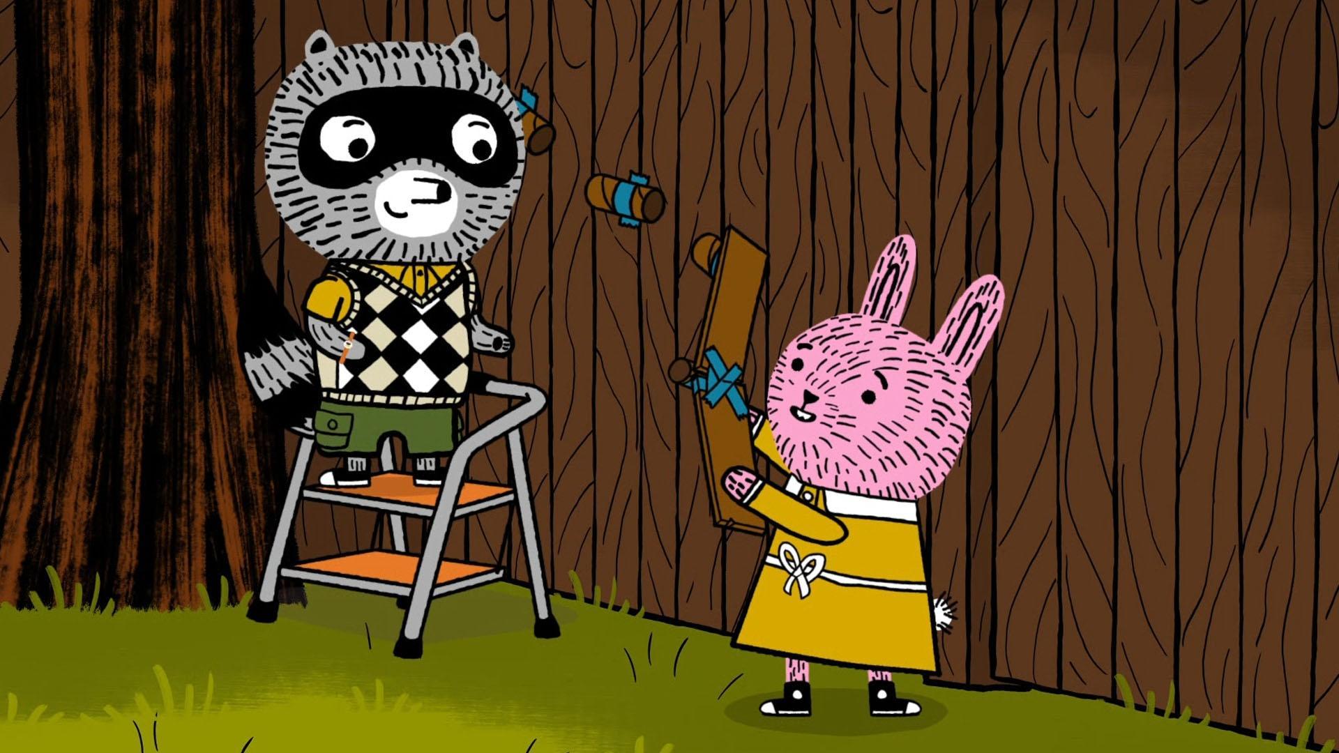 Arugula and Carl are excited to work together and build a marble run like Marble Mable.
