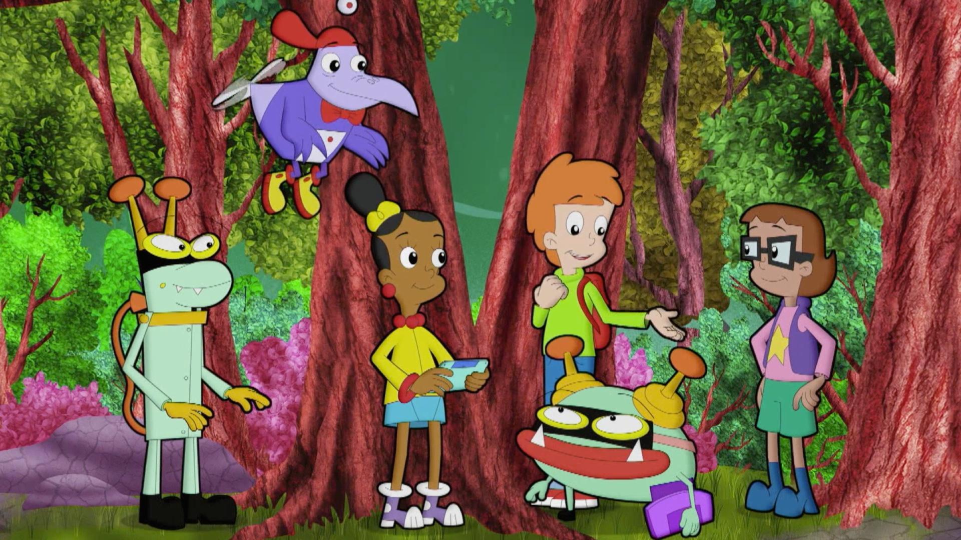 The CyberSquad, Buzz and Delete search for a "real' terrific tree!
