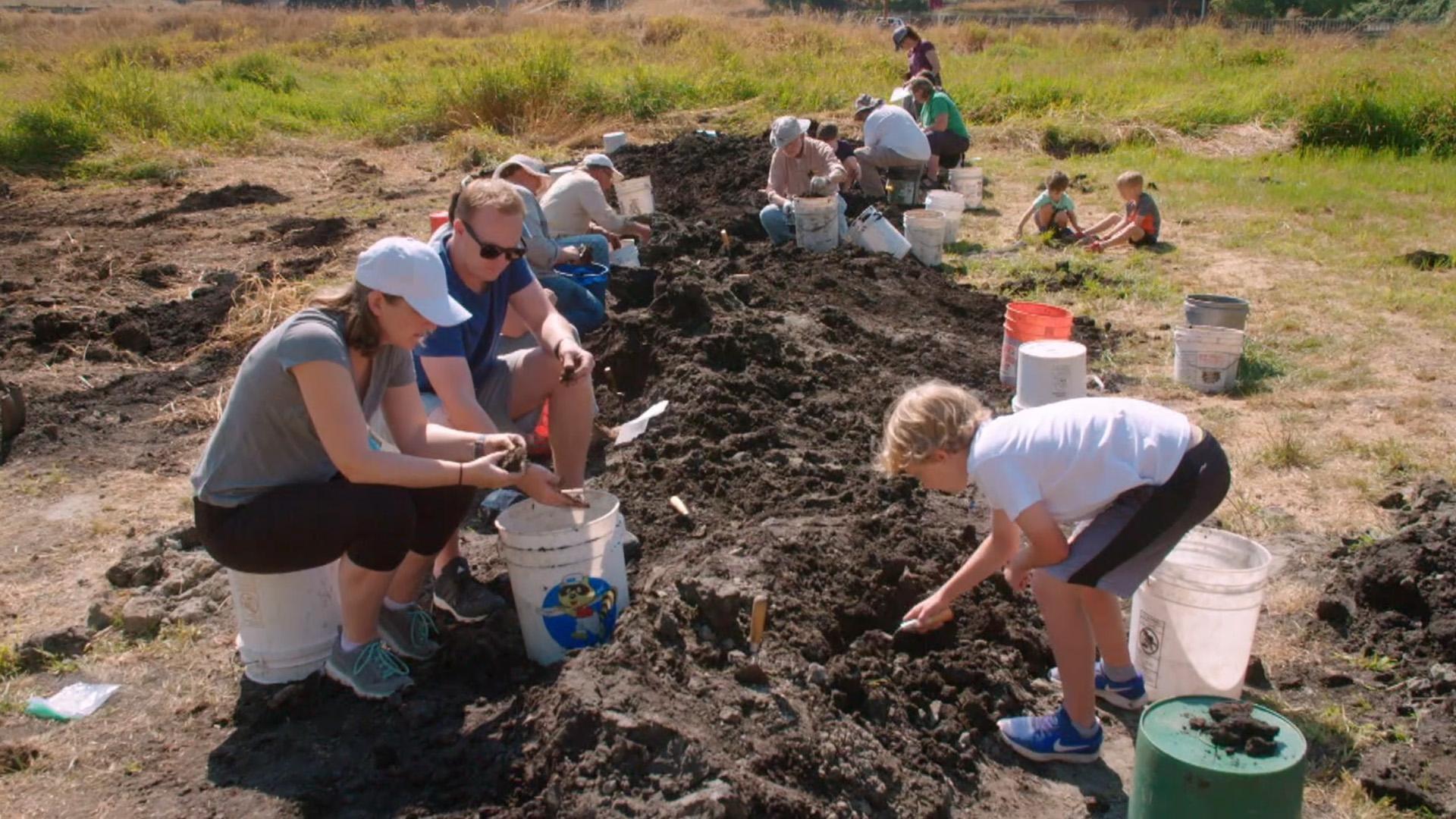 Dr. Scott talks about finding fossils.