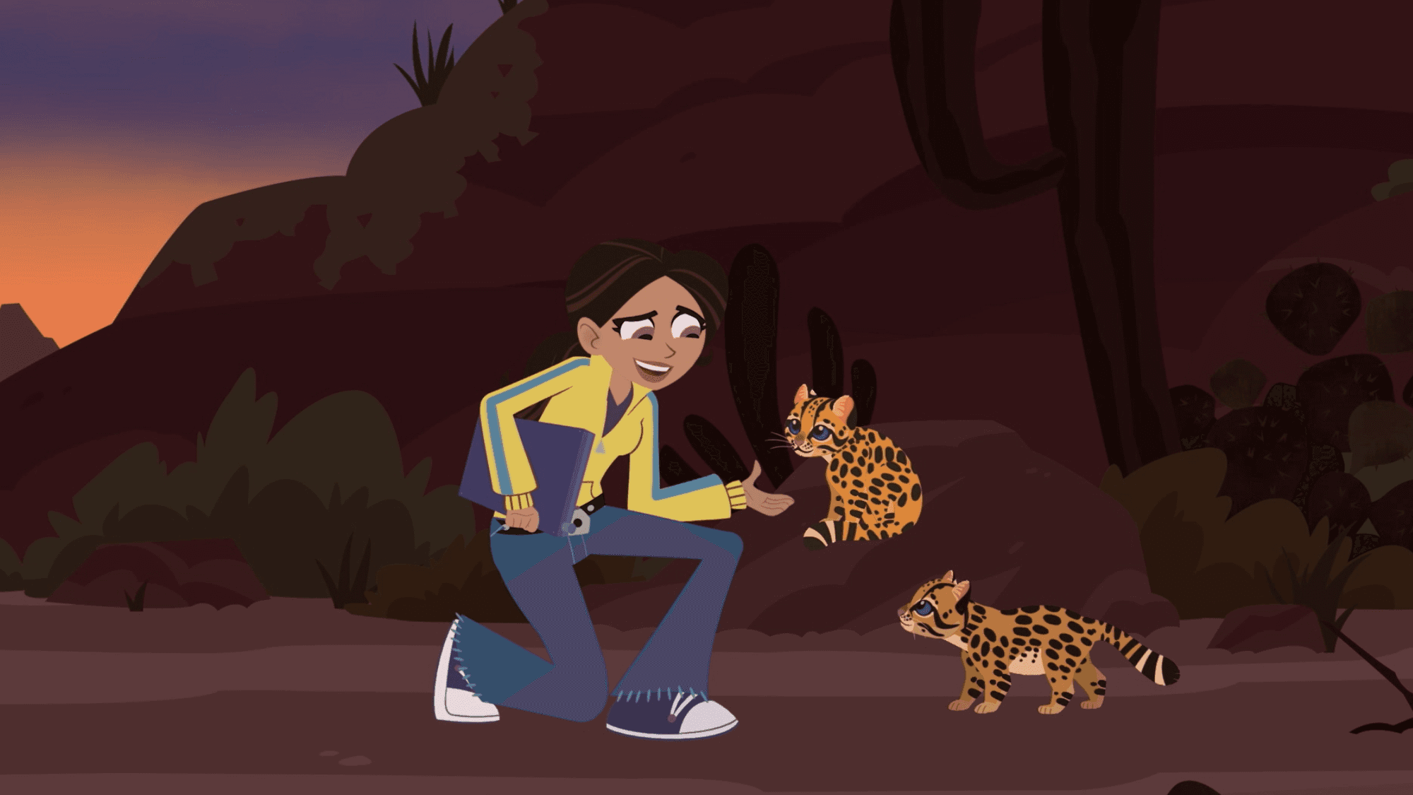 Aviva heads to the desert to find no named Ocelot babies