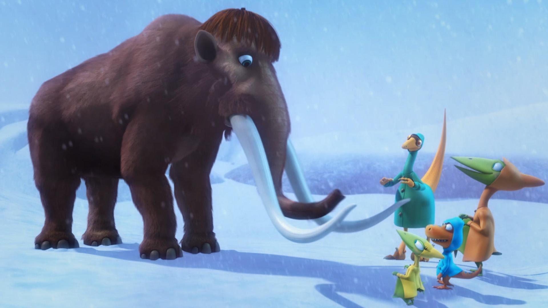 Maurice explains some difference between the Cenozoic era and the Mesozoic era.