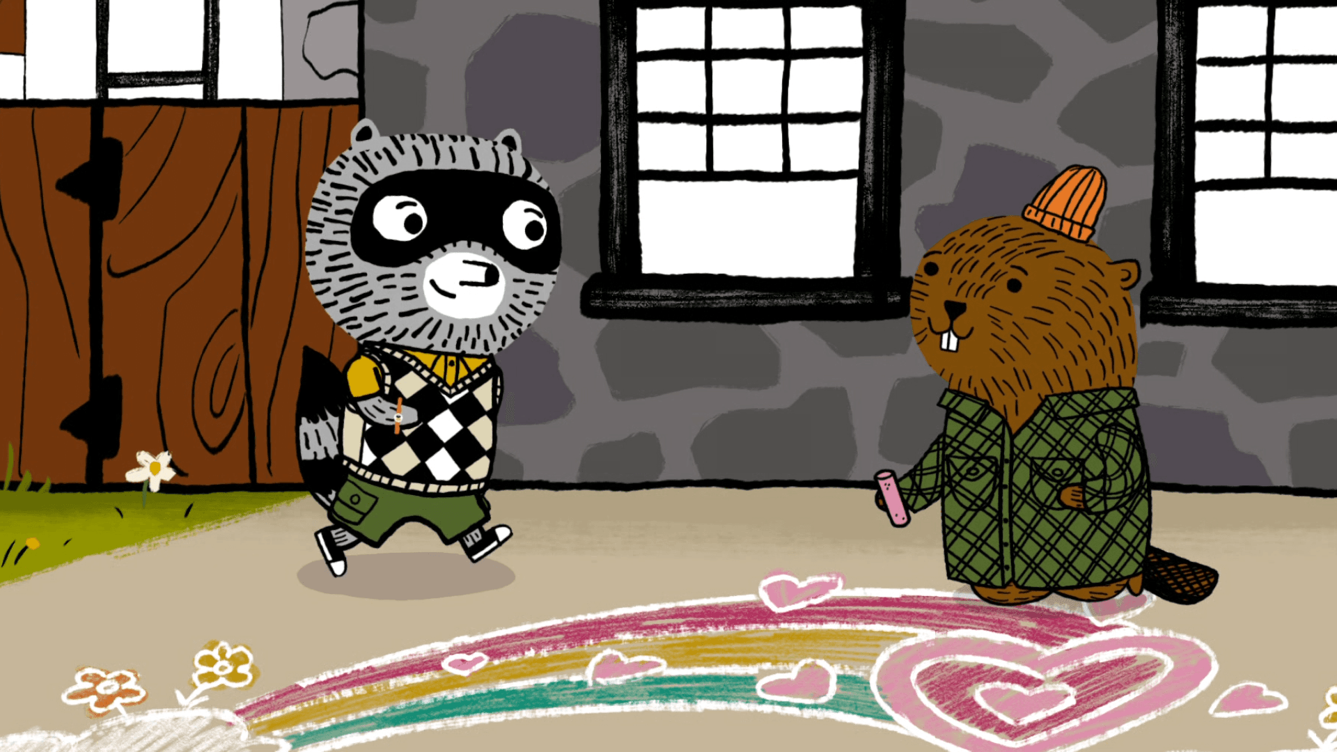 Carl and his friends are getting gifts ready for their moms on Mother's Day!