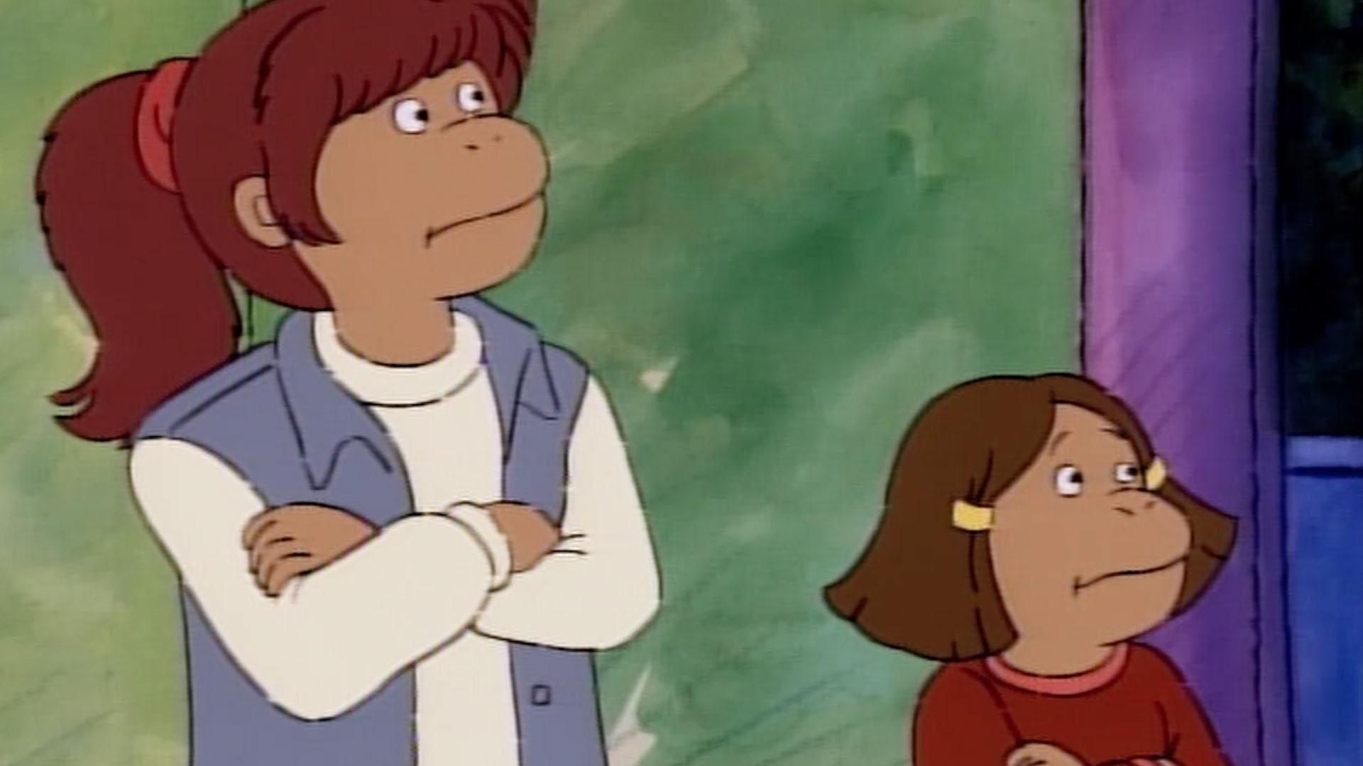 Francine and Catherine decorate their room. / Arthur starts to cheat to win.