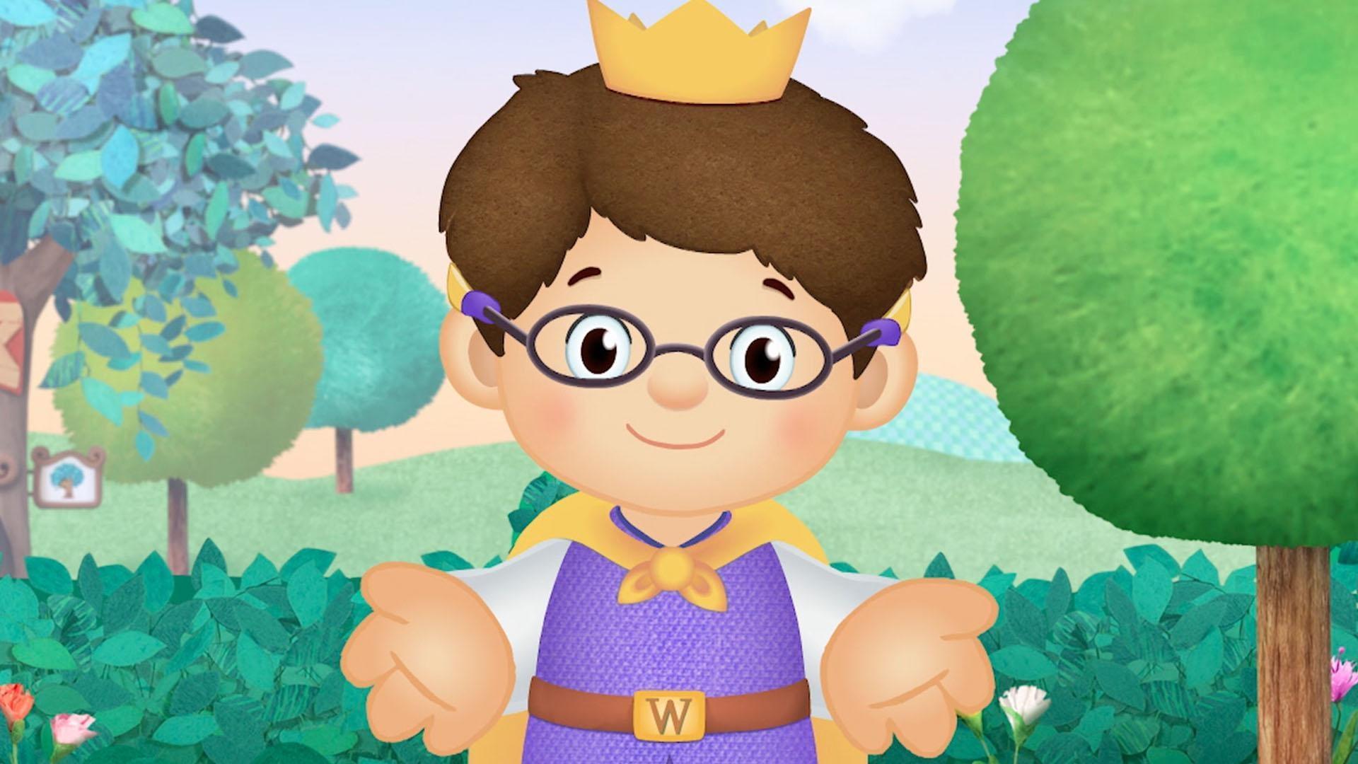Prince Wednesday plays soccer, and talks about his glasses.