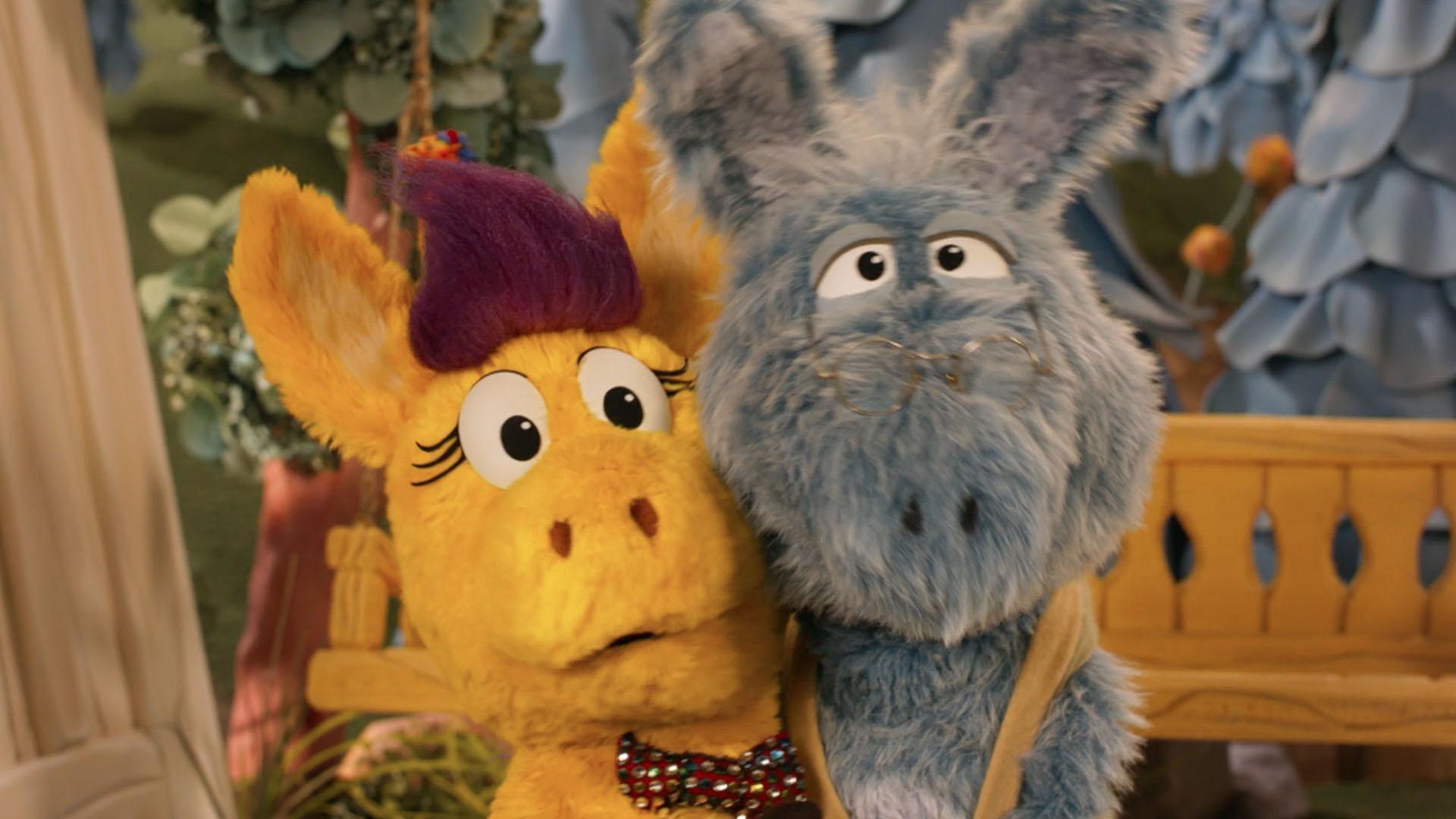 Donkey asks Grampy how to be a great hoof dancer, and he shares his secret: practice!