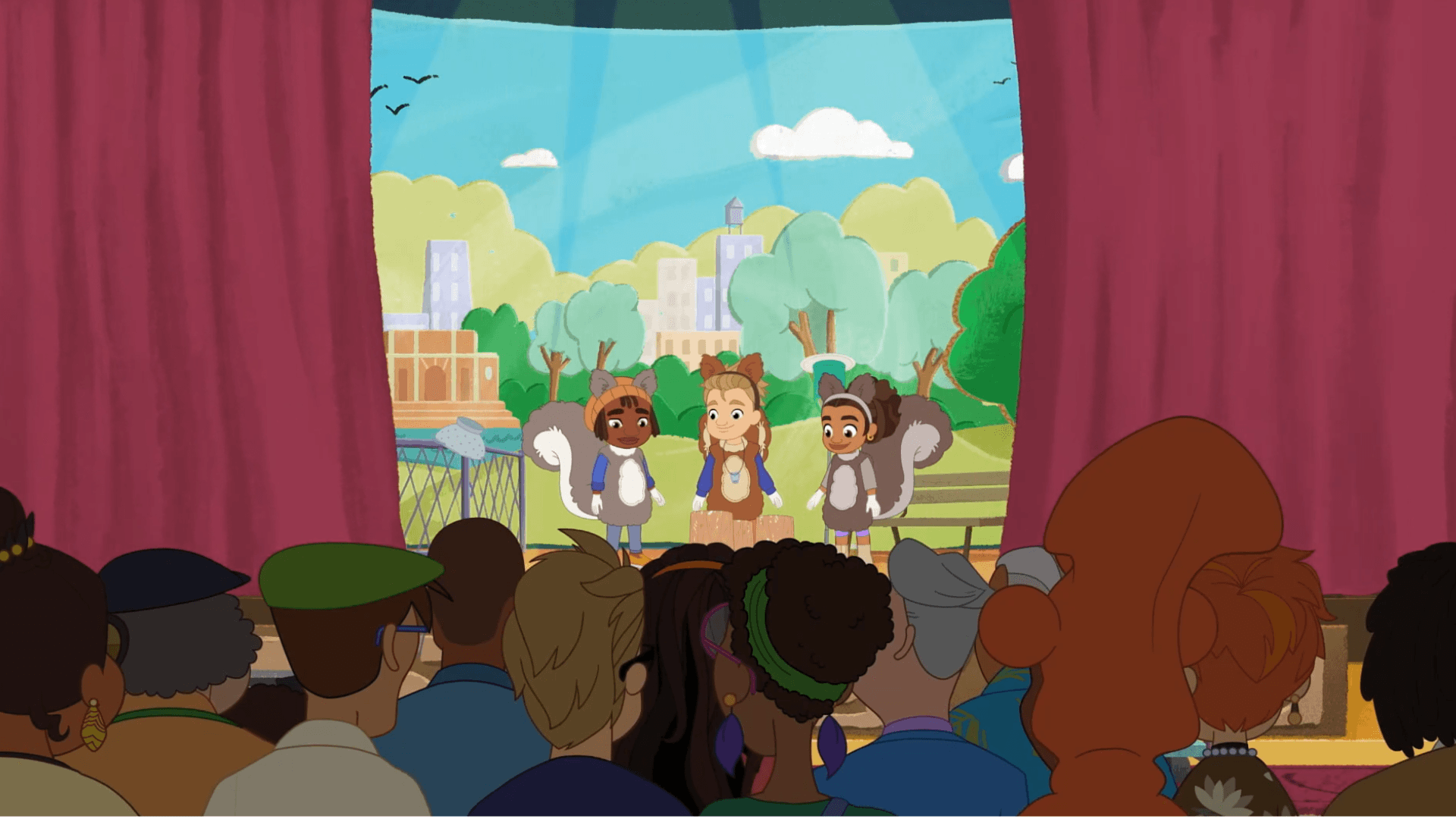 The Bronx Squirrels perform at the community center on stage and on the 6 train.