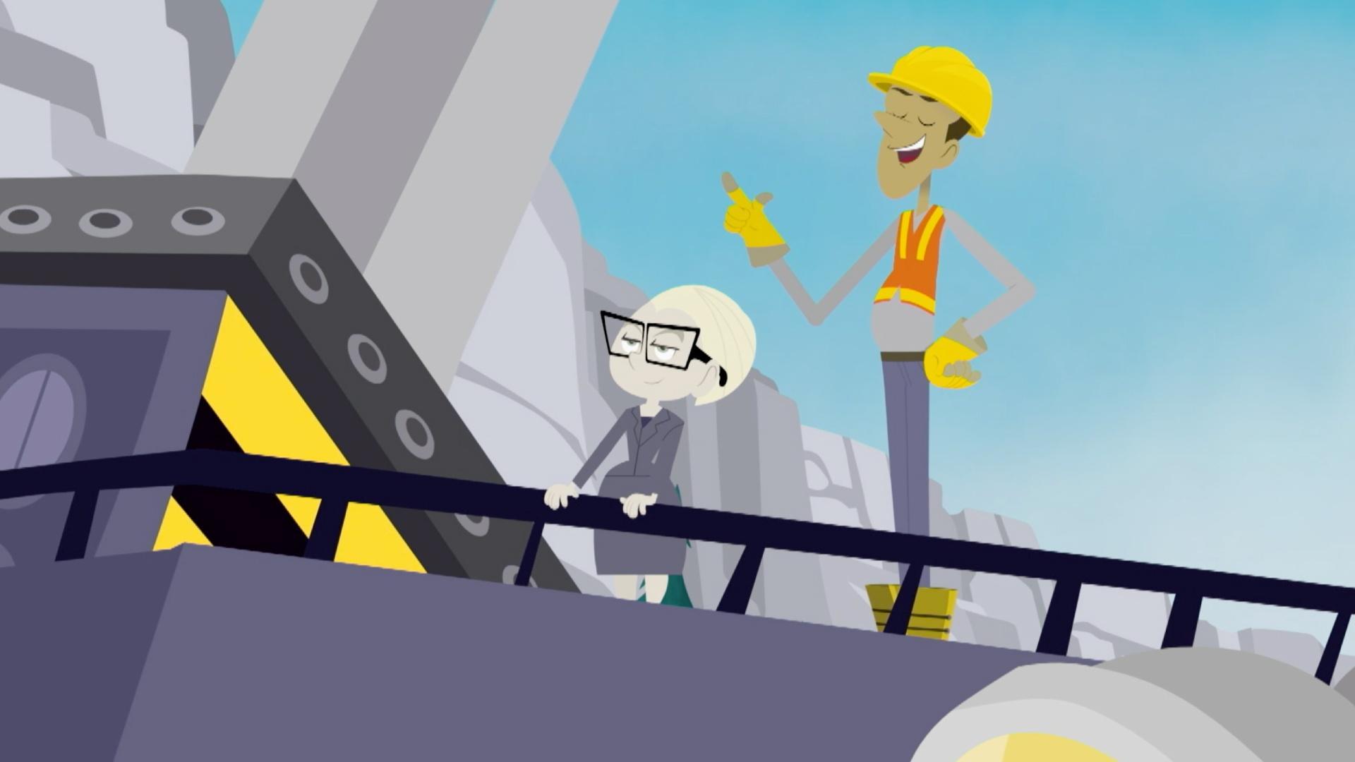 Aviva, Koki and Jimmy are in the Tortuga when it starts moving on its own.