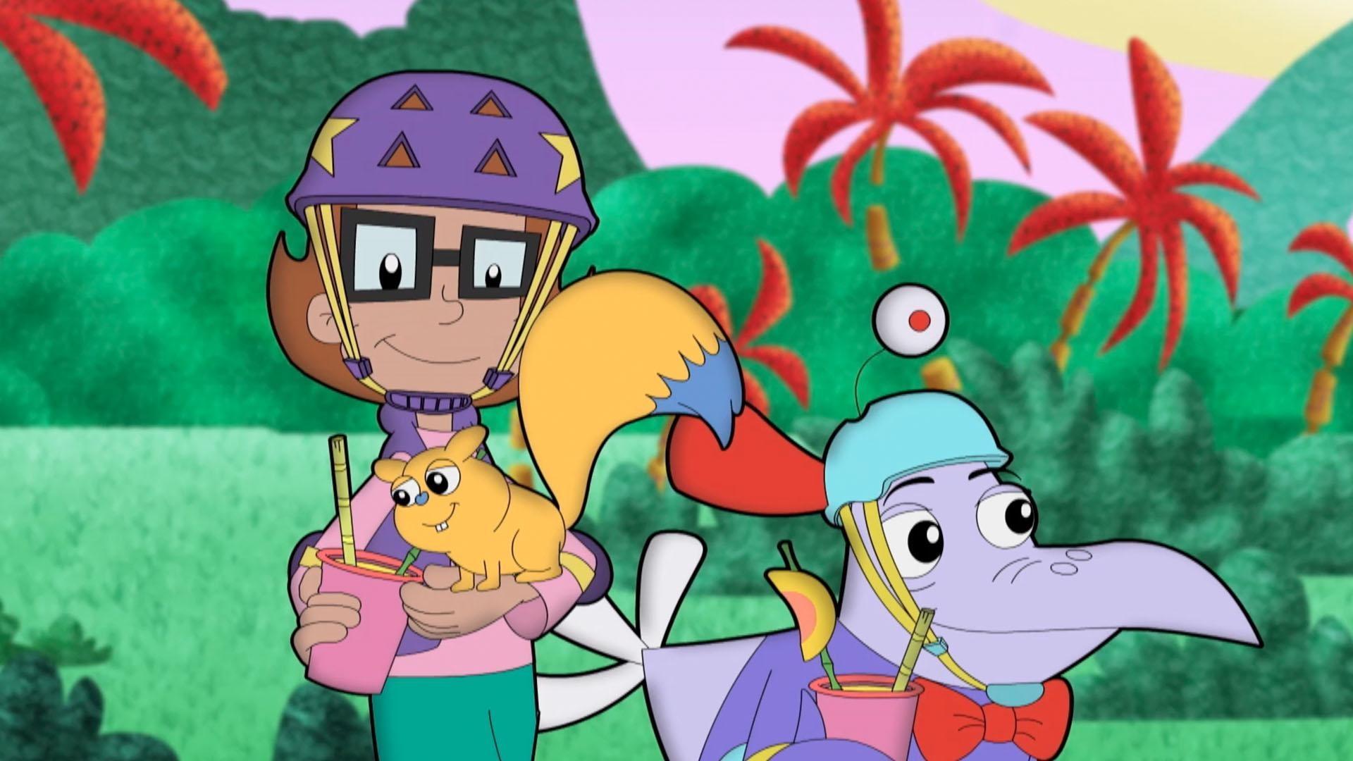 Inez and Digit must figure out how to read a map correctly in order to find Peaches' home.