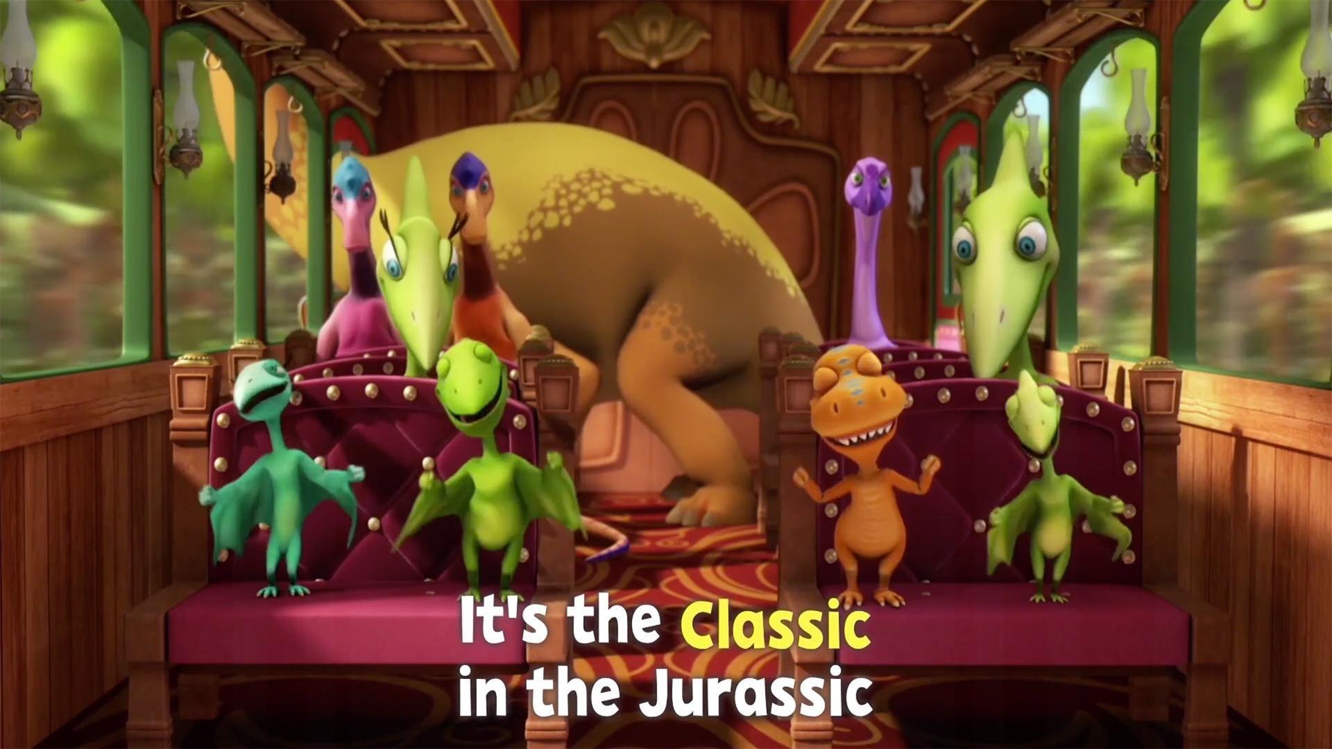Sing along with Buddy and the Conductor in this song, "Classic in the Jurassic"!