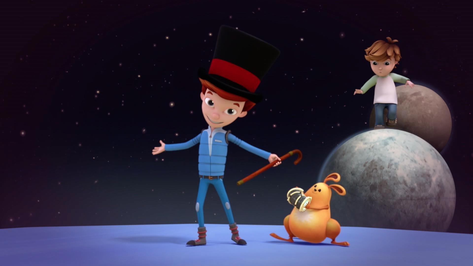 Jet sings a song about Neptune to help Sean overcome his fears.