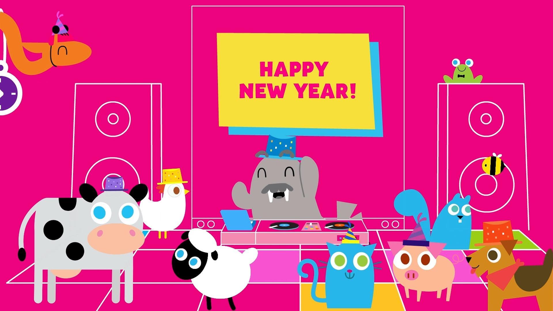 DJ Walrus is back as host of the PBS KIDS New Year's Eve Countdown!