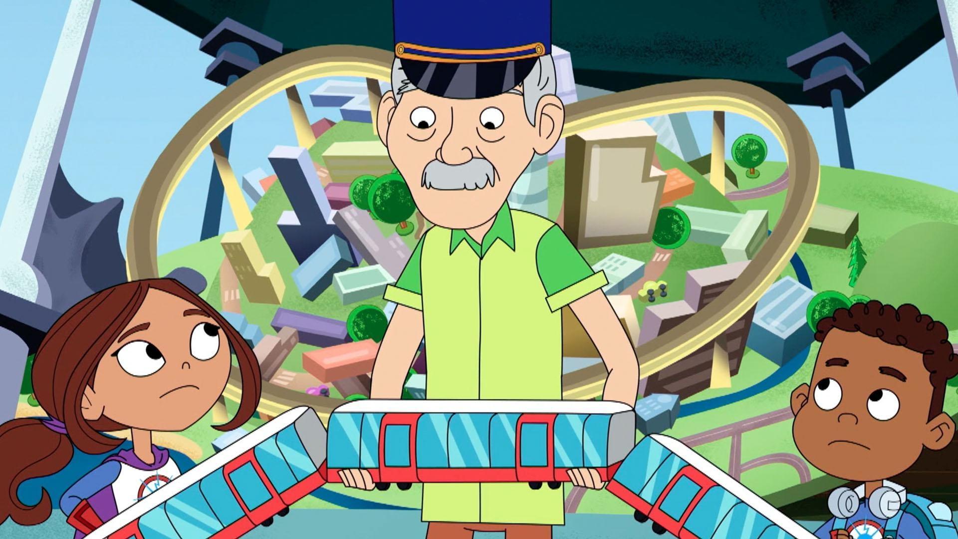 Sparks' Crew learns about City Town./ AJ invents a gadget that switches everyone’s powers.