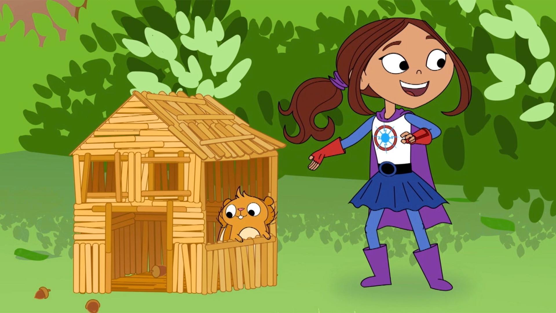 Sparks' Crew recognize weather changes./The Sparks' Crew find a new home for a chipmunk.