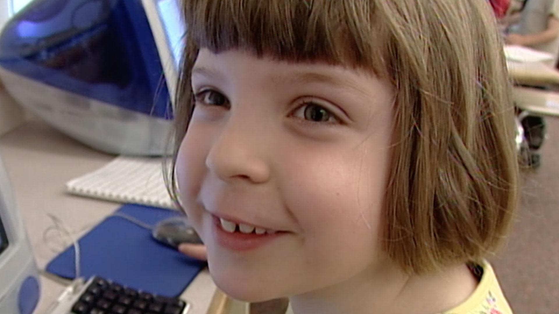 Writing poems on computers.