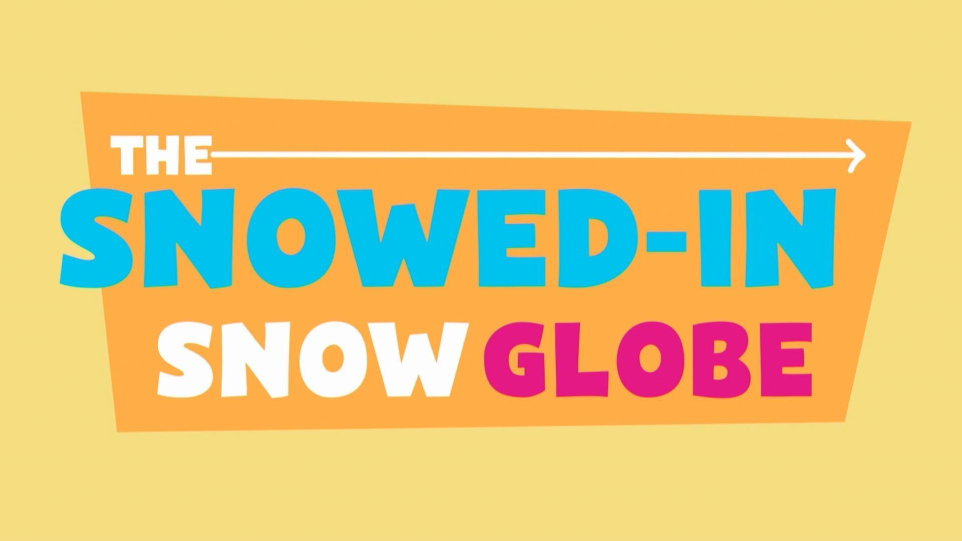 PBS KIDS challenges you to make your own snowed-in snow globe.