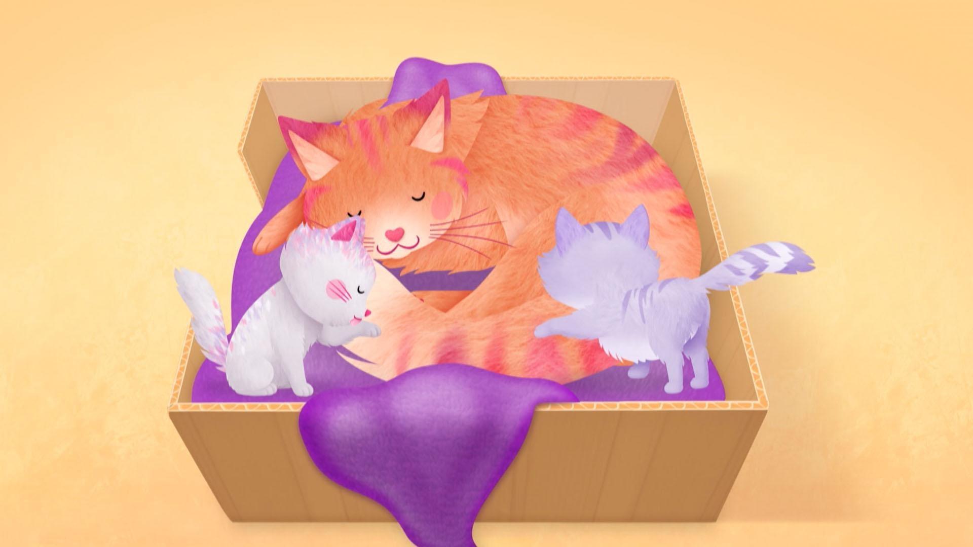 The Pinkertons find a lost cat, Pancakes, but are in for a surprise -- newborn kittens!