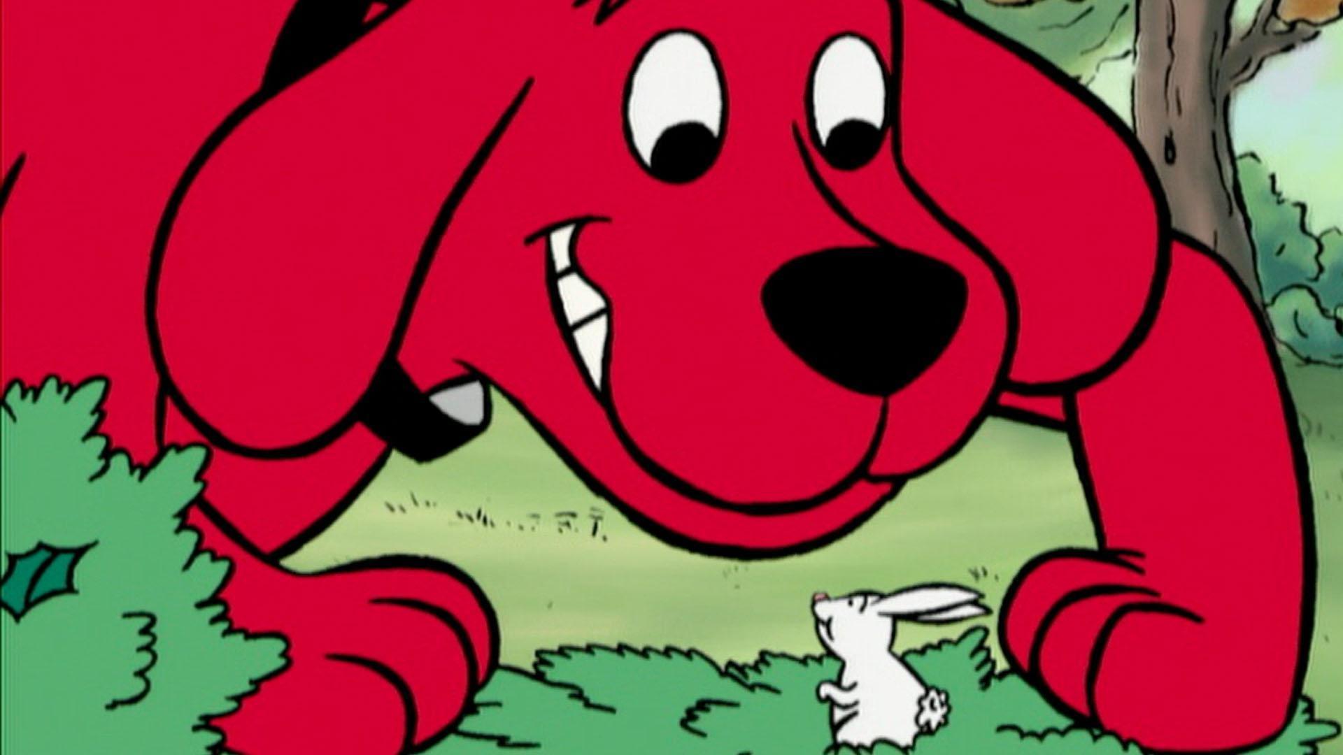 Cleo isn't happy with a new puppy. / Clifford searches for Emily Elizabeth's class bunny.