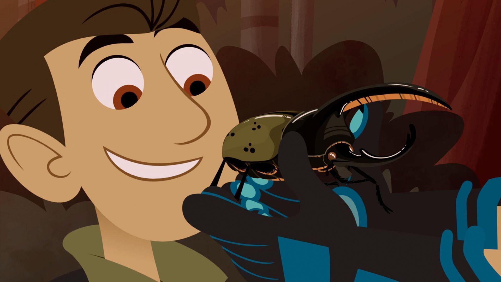 Chris and Martin are in the Rainforest looking for the Hercules Beetle.