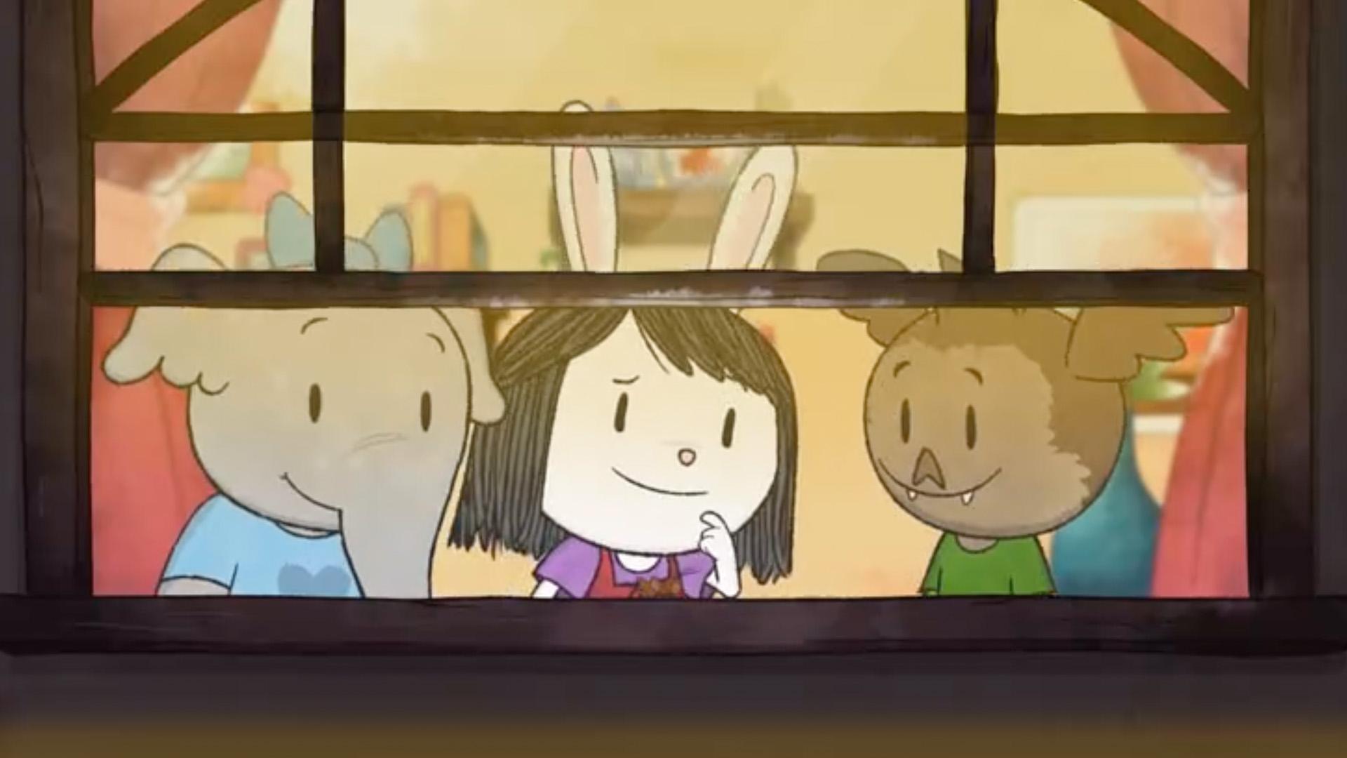 Elinor, Ari, and Olive follow a cricket outside to figure out why it makes noise.