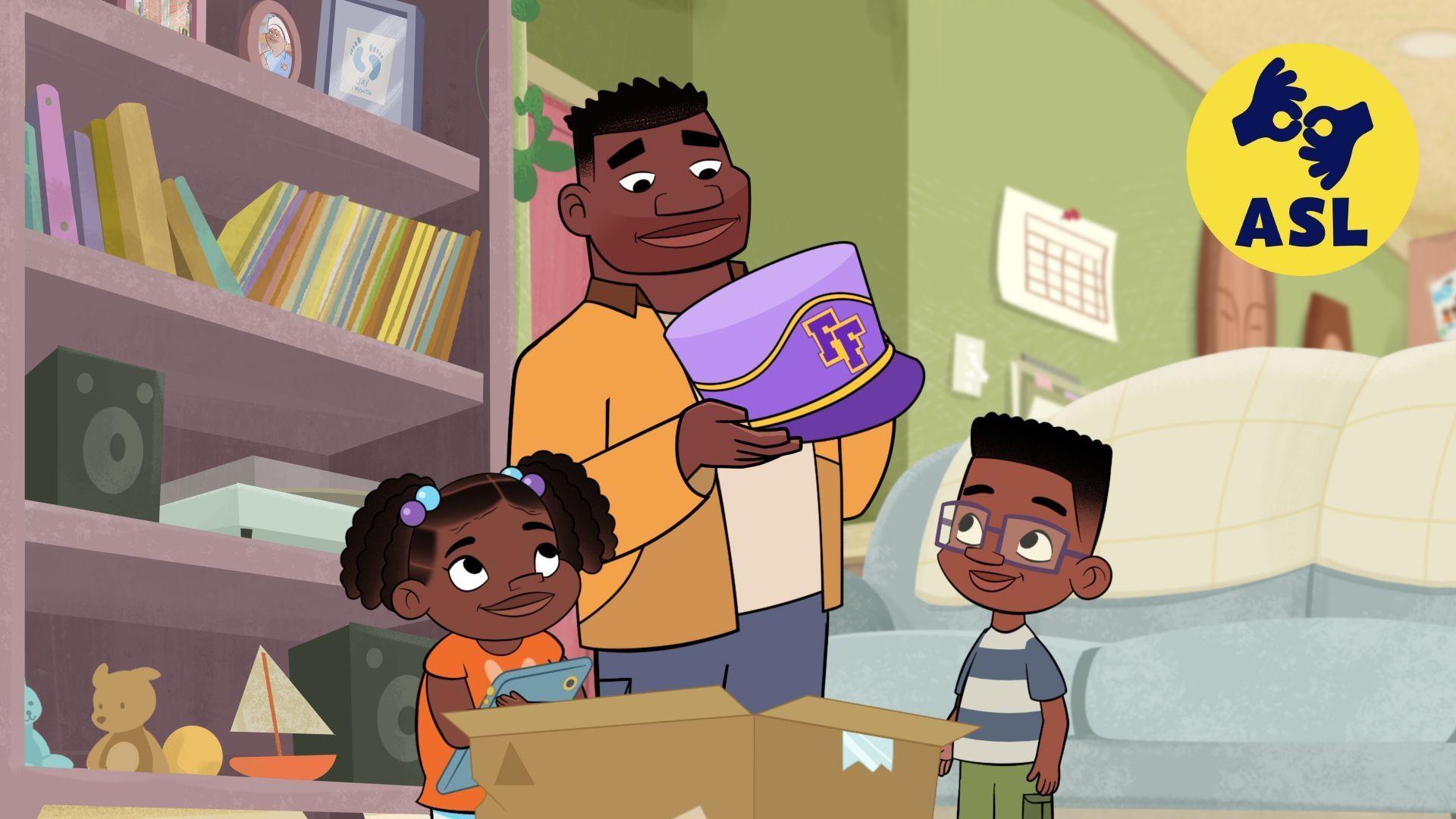 Phoebe & Jay get paint on the mail./Phoebe & Jay find their parents' box of memories.