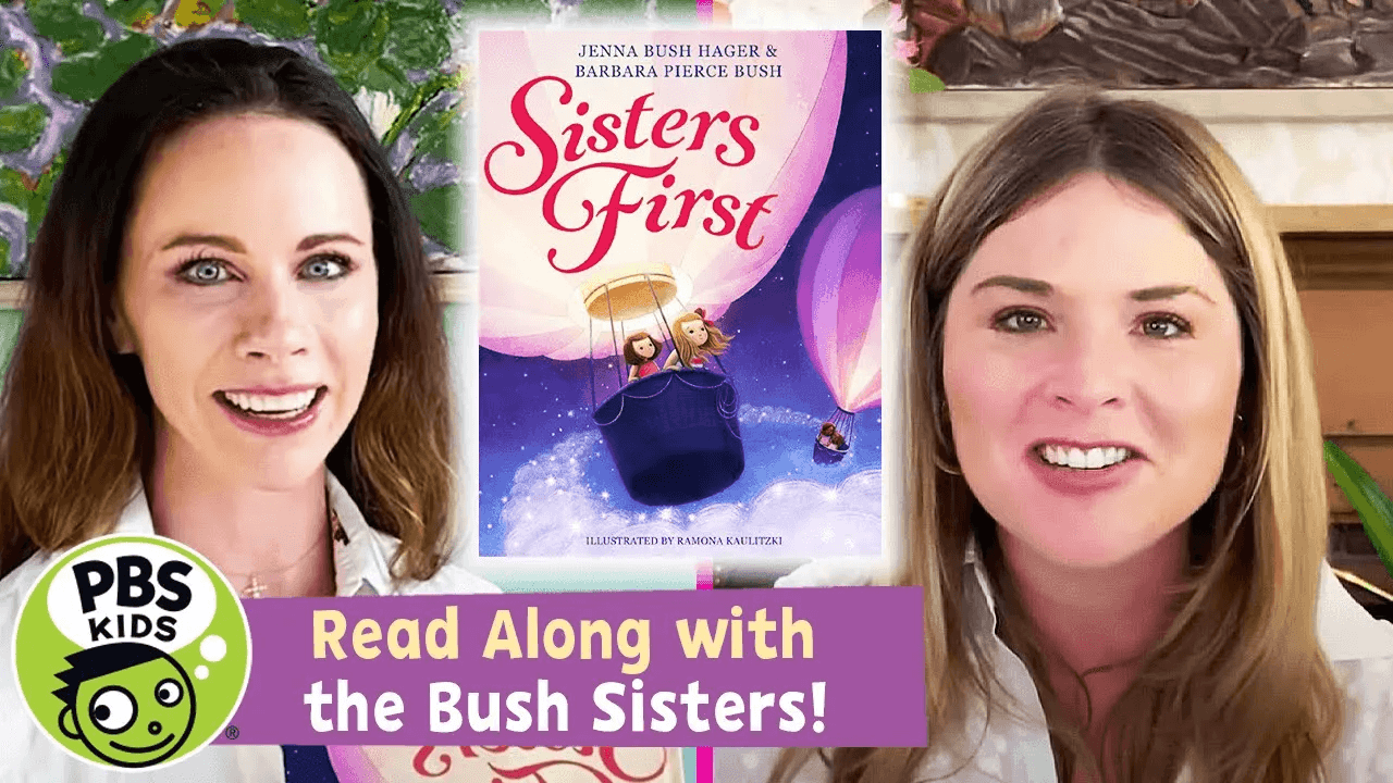 Join Jenna Bush Hager and Barbara Pierce Bush in a reading of their book, "Sisters First!"
