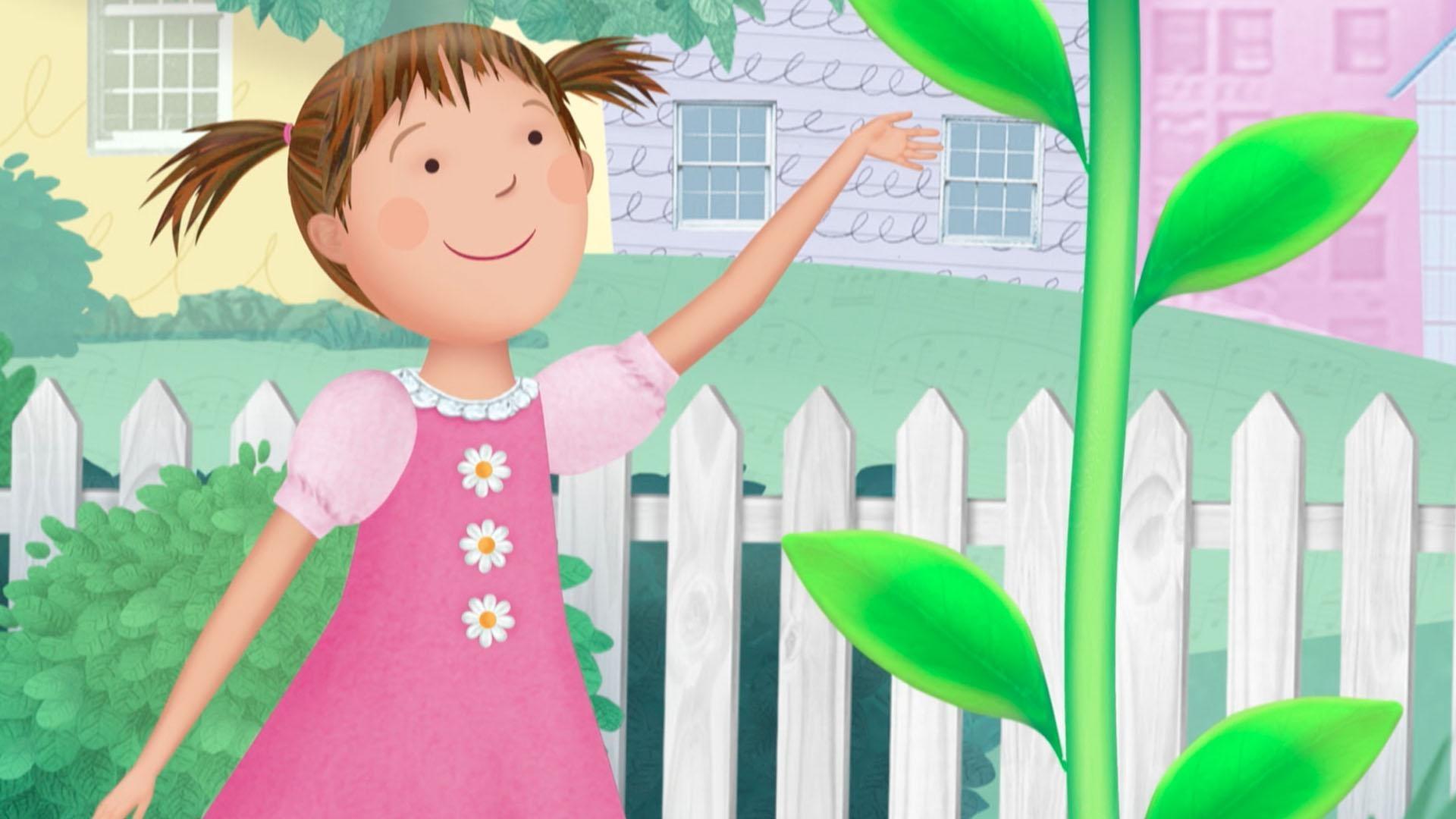 Changing the tempo has made the Pinkabloom grow but singing together will make it bloom!