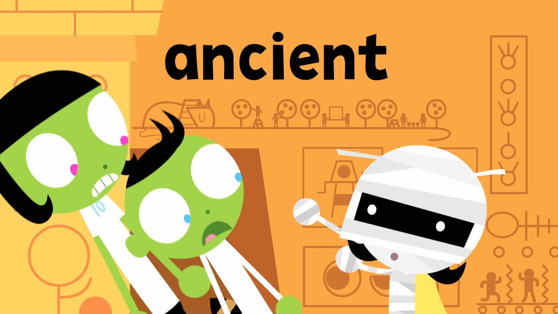 The word of the week is "ancient"!