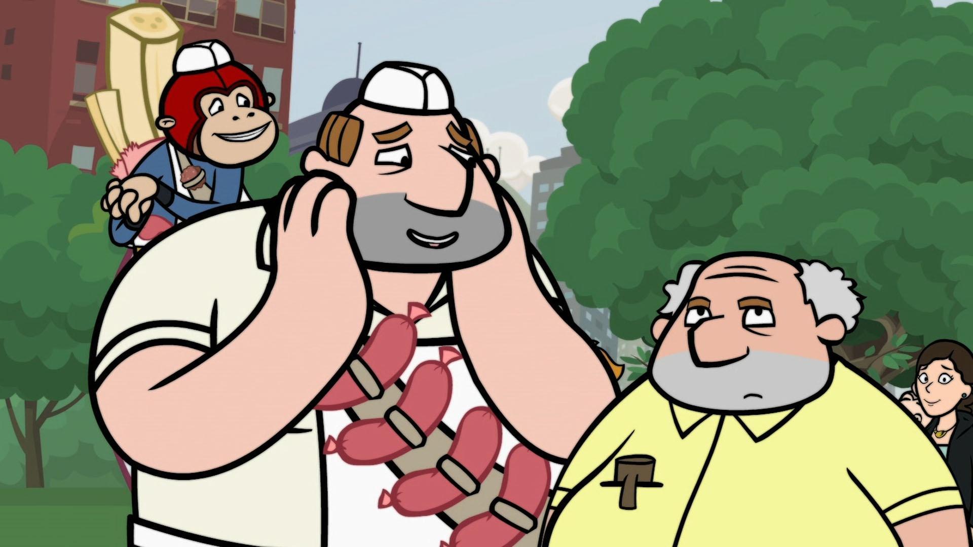 The Butcher makes a statue of his father to celebrate Father's Day