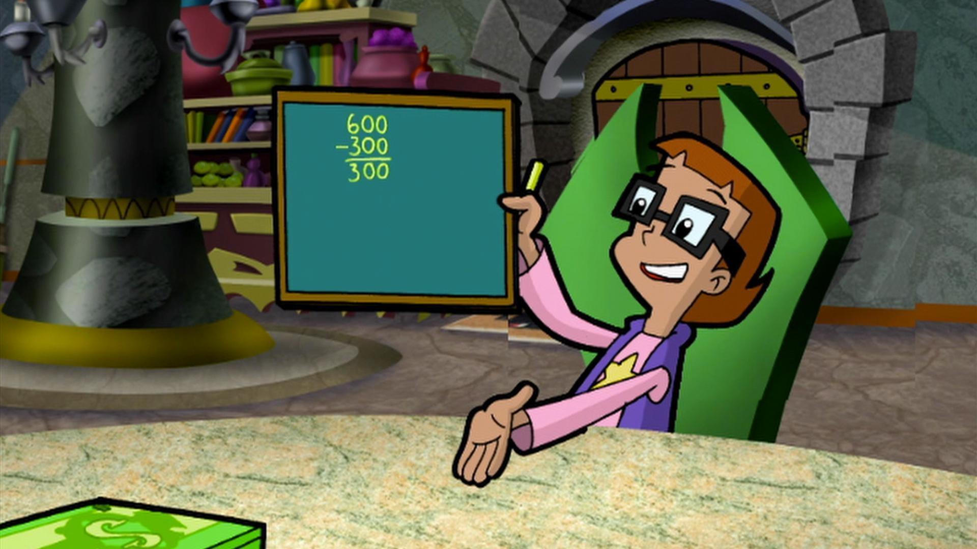 Shari Spotter is selected by Headmaster Stumblesnore to make a film about Frogsnorts.