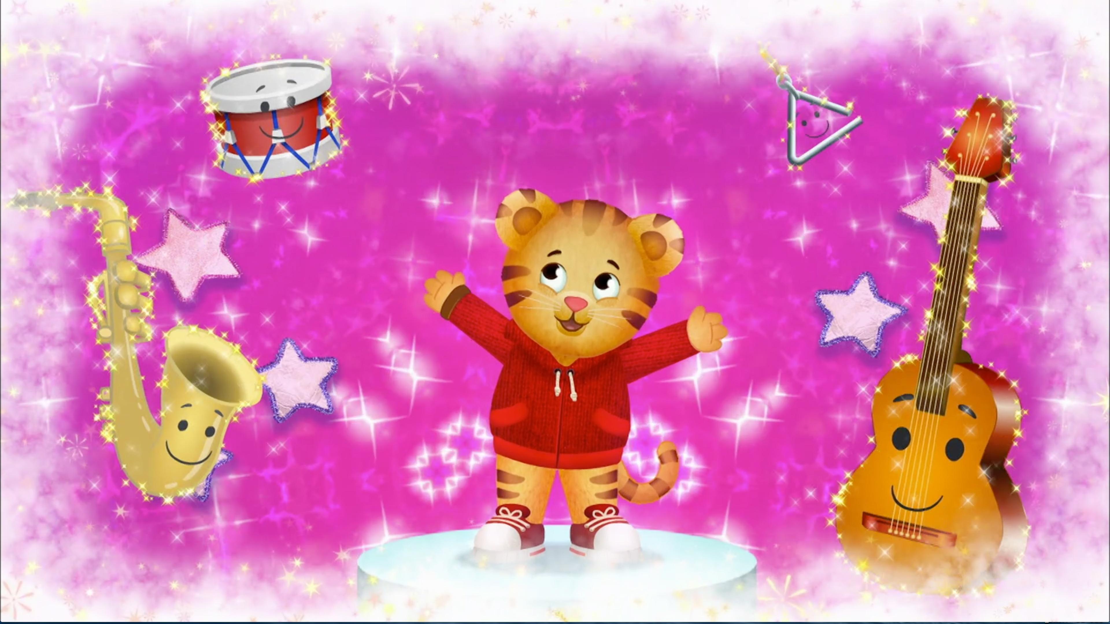 Daniel makes believe about how different music makes him feel lots of different ways.