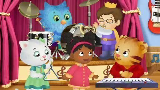 Daniel, Katerina, and friends sing a song about how to handle mad feelings.