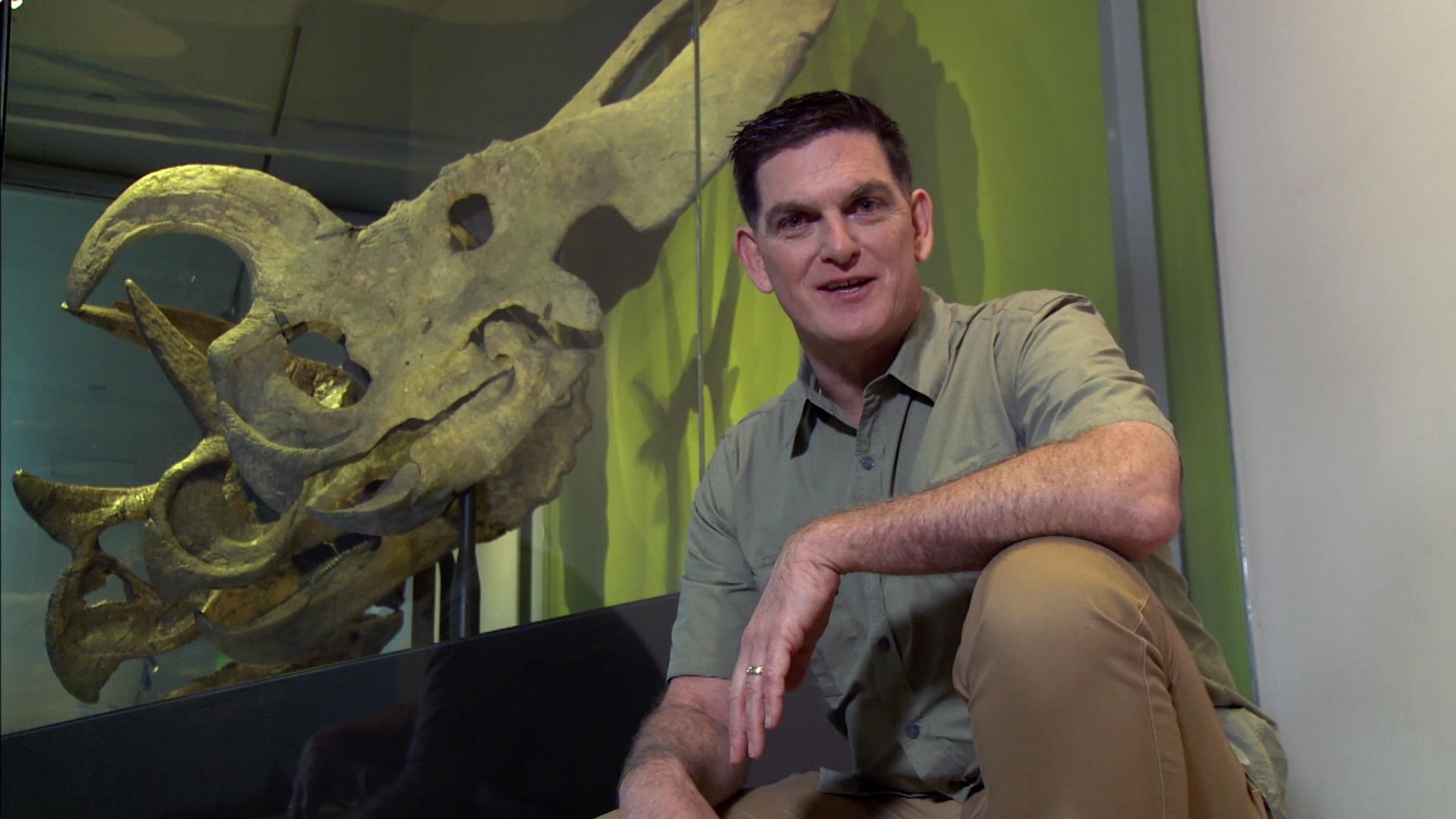 Why do some dinosaurs have horns? Join Dr. Scott to find out!