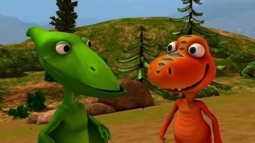 Buddy and Don follow the footprints of different creatures.
