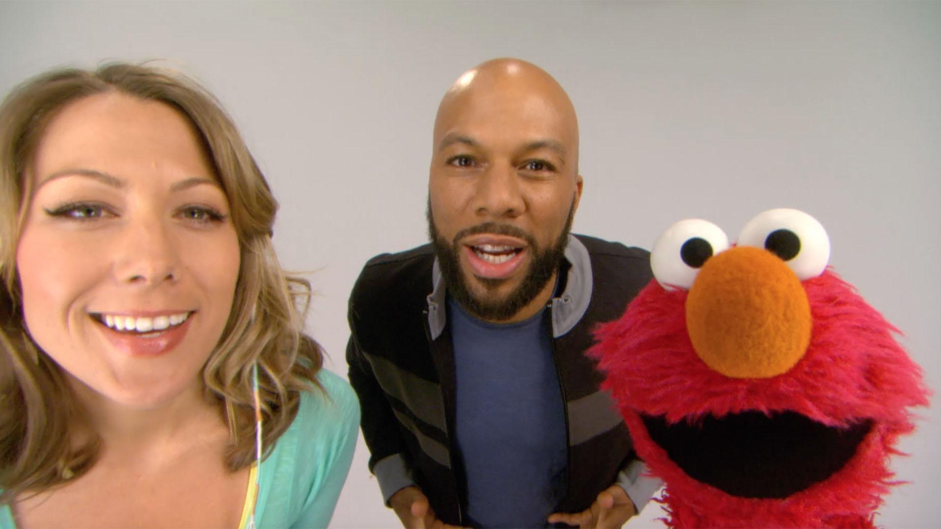 Colbie Caillet and Common recommend a calming breath.
