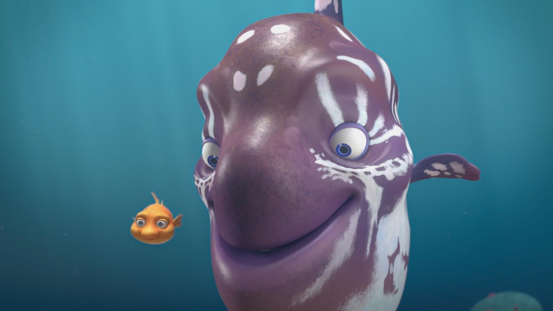 Gush shows everyone how fast a frogfish can be. / Dunk's cousin Mo comes to visit.