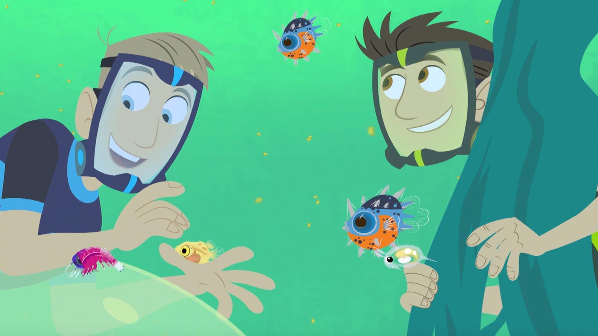 Martin and Chris miniaturize underwater and become the size of plankton.