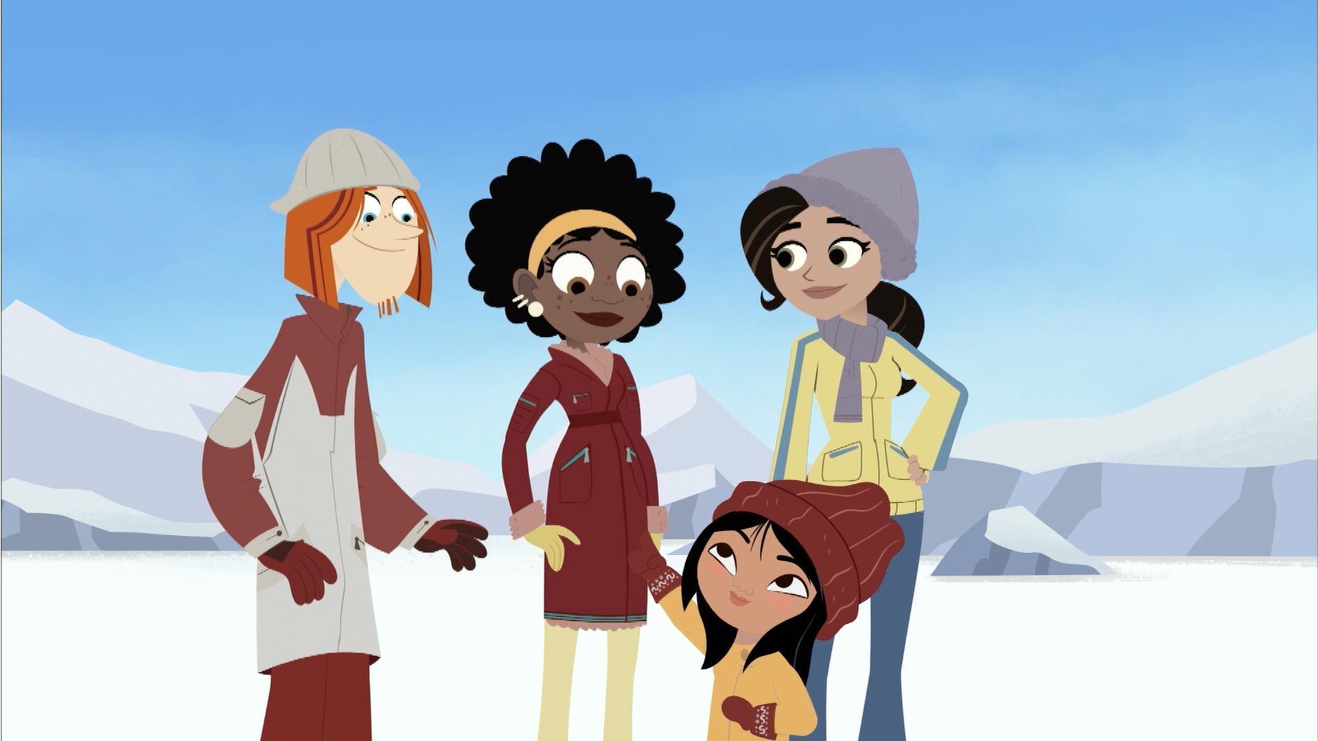 The team lands in the Arctic and meets up with Nua.