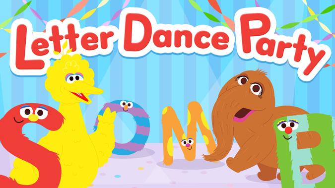 Sesame Street - Letter Dance Party | PBS KIDS