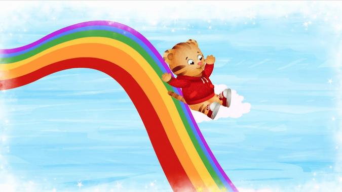 Daniel Tiger's Neighborhood - A Make Believe Rainbow World Video | PBS KIDS