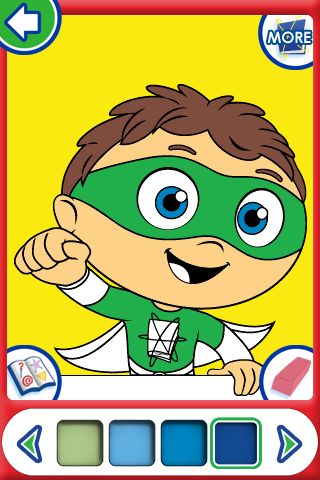 Super Why! Paint screenshot.