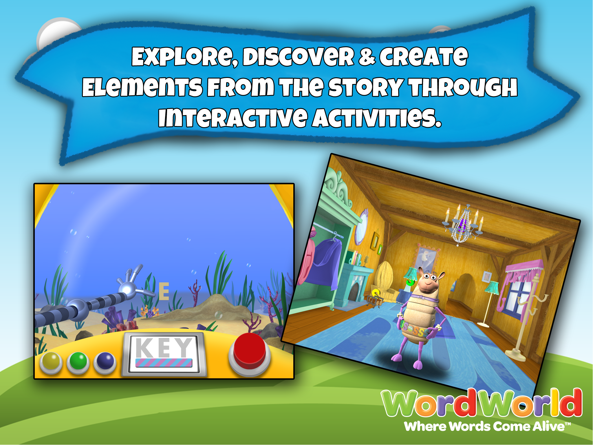 WordWorld Tales screenshot.