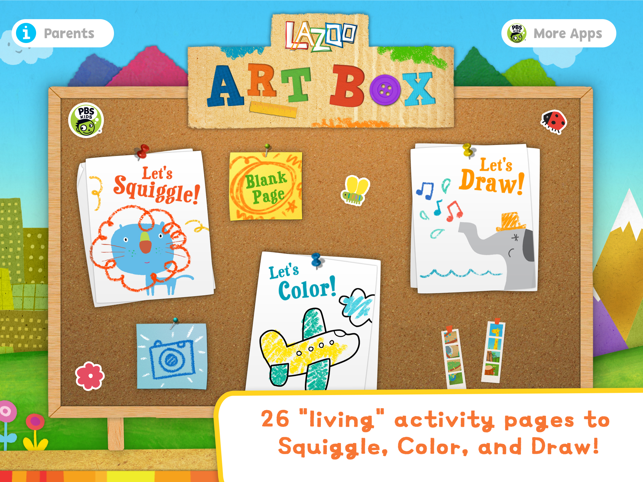 Lazoo Art Box screenshot.