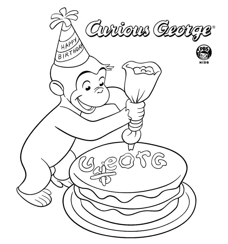 Sinlucrodelanimo Curious George Printables