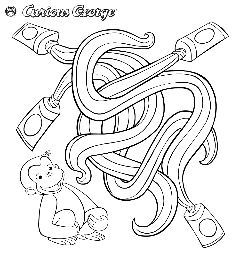 Curious George Printables PBS KIDS