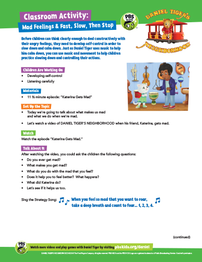 Download PDF for Classroom Activity: Fast and Slow, Then Stop