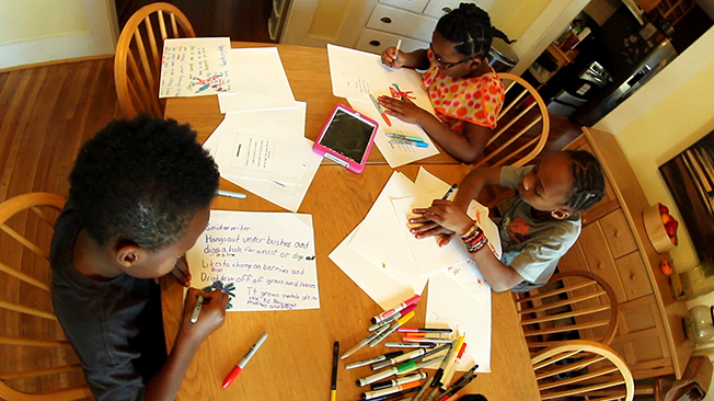 Habitat Family Kids Drawing