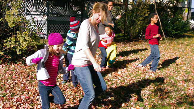 Families waggle
dance